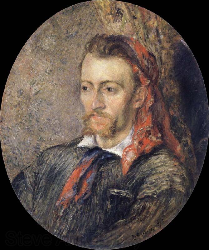 Camille Pissarro Portrait of Eugene Murer Spain oil painting art